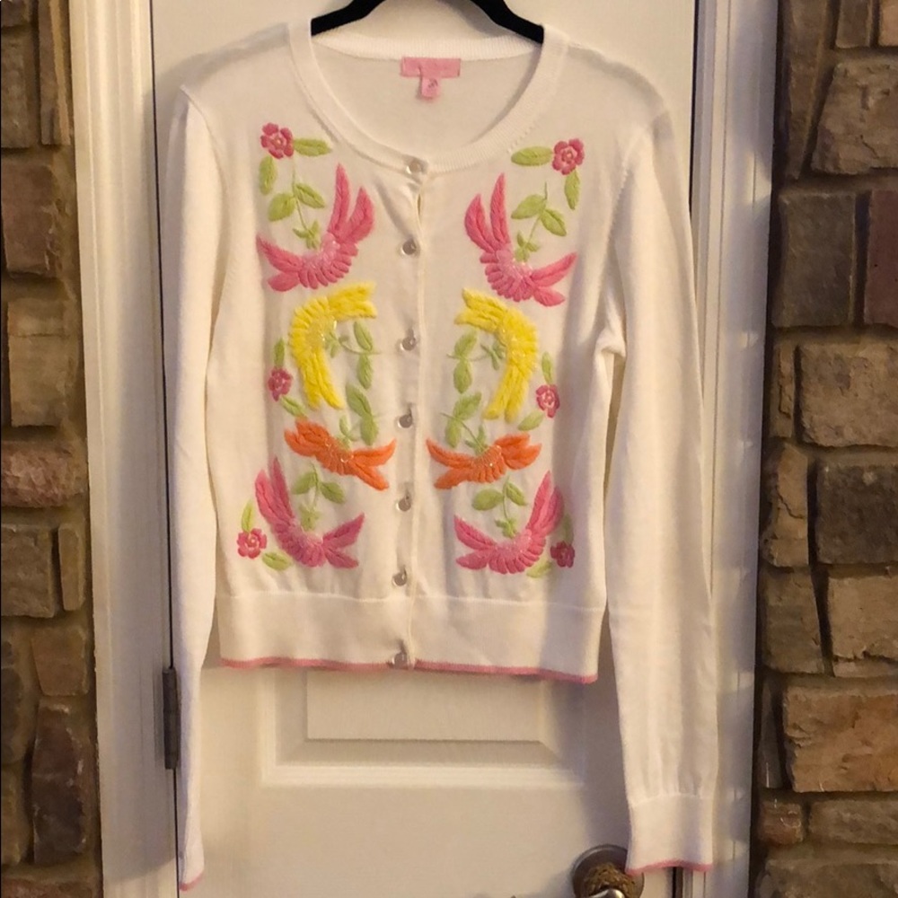 Lilly Pulitzer Cardigan Size Medium
